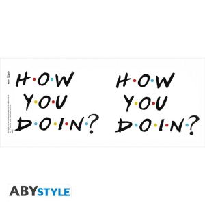 Чаша ABYSTYLE FRIENDS, How You Doin, 320 ml