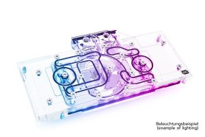 GPU Water Block Alphacool Eisblock Aurora Acryl GPX-A Radeon RX 6700XT Reference with Backplate