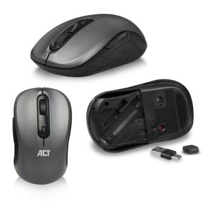 ACT Wireless Keyboard and Mouse set, USB-C/USB-A combi receiver