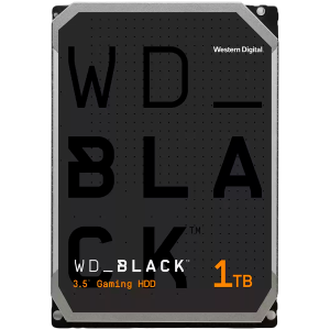 WD Desktop Black 1TB HDD 7200rpm 6Gb/s serial ATA sATA 64MB cache 3.5inch intern RoHS compliant Bulk