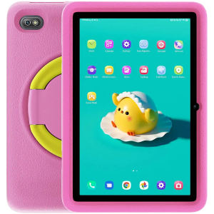 Blackview Tab 6 Kids LTE+WiFi 3GB/32GB, 8-inch HD+ 800x1280 IPS, Quad-core, 2MP față/5MP spate, baterie 5580mAh, Type-C, Android 11, Dual SIM, slot pentru card SD, carcasă EVA, roz