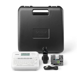 BROTHER PTD410VPYJ1 Label printer PT-D410VP desktop TZe 3.5-18mm easy-to-read graphic display P-touch carrying case