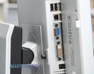 Dell 1908FP, 19" 1280x1024 SXGA 5:4 USB Hub, Silver/Black, Grade B Incomplete