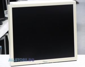Fujitsu-Siemens B19-3, 19" 1280x1024 SXGA 5:4 Stereo Speakers, Black/White, Grade B