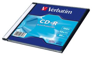 Media Verbatim CD-R 52X SC SINGLE WRAP 700MB EXTRA PROTECTION