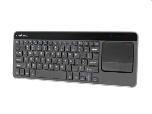 Tastatură Tastatură wireless Natec Turbot touch pad subțire x-foarfece us layout