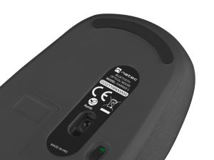 Mouse Natec Mouse Harrier 2 Wireless 1600 DPI Bluetooth 5.1 Negru