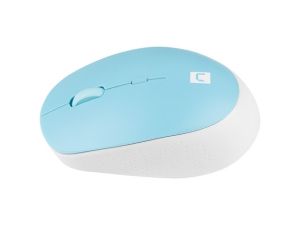 Mouse Natec Mouse Harrier 2 Wireless 1600 DPI Bluetooth 5.1 White-Blue