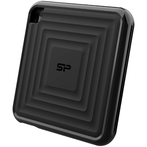 Silicon Power PC60 2TB SSD portabil SATAIII USB 3.2 Gen2 (Tip-C) SSD portabil, R/W: până la 540MB/s; 500 MB/s, negru, EAN: 4713436149972