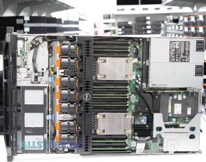 Dell PowerEdge R630, 2x Intel Xeon 8-Core E5, 128GB RDIMM DDR4, NO HDD SAS 2.5", Rack Mount 1U, Grade A