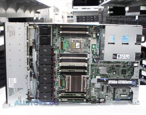 HP ProLiant DL360p Gen8, Intel Xeon 6-Core E5, 32GB RDIMM DDR3, NO HDD SAS 2.5", Rack Mount 1U, Grade A