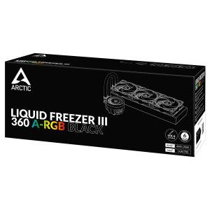 Arctic водно охлаждане Liquid Freezer III 360 A-RGB Black
