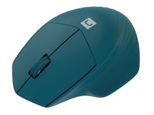 Mouse Natec Mouse Siskin Wireless 1600DPI 2.4GHz + Bluetooth 5.0 OpticăAlbastru