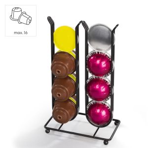 Xavax Coffee Capsule Stand for Dolce Gusto, Nespresso Vertuo, Holds 16 Capsules