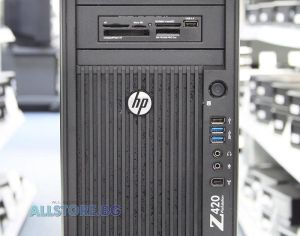 HP Workstation Z420, Intel Xeon Quad-Core E5, 16GB UDIMM DDR3, 500GB SATA, Tower, Grade A