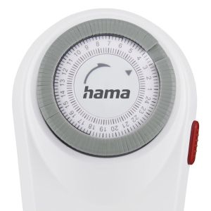 Cronometru mecanic pentru interior „curbat” Hama, intervale de 15 minute, alb