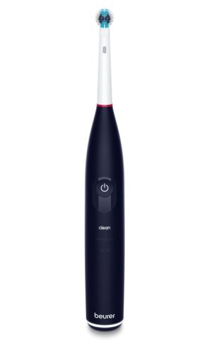 Електрическа четка за зъби Beurer TB 50 Electric toothbrush; Integr. pressure sensor; 3 cleaning programs; 45 days Battery life; 2-min timer; Oscillating, pulsating, brushing technology; Incl. charger, USB cable with adapter, storage box & CBH; black