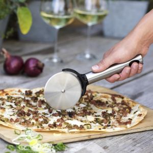 Xavax Pizza Cutter, 22 cm, stainless steel 