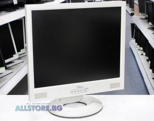 Fujitsu-Siemens P19-1, 19" 1280x1024 SXGA 5:4 Stereo Speakers, Black/White, Grade A