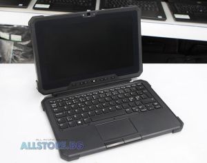 Dell Latitude 7212 Rugged Extreme Tablet, Intel Core i7, 16GB LPDDR3, 256GB M.2 NVMe SSD, Intel UHD Graphics 620, 11.6" 1920x1080 Full HD 16:9 , Grade A-