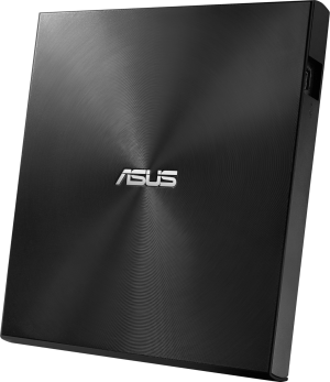 Dispozitiv de înregistrare extern ASUS ZenDrive U8M ultraslim, unitate DVD & writer, USB C, Negru