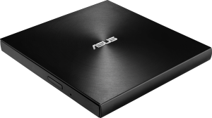 Dispozitiv de înregistrare extern ASUS ZenDrive U8M ultraslim, unitate DVD & writer, USB C, Negru