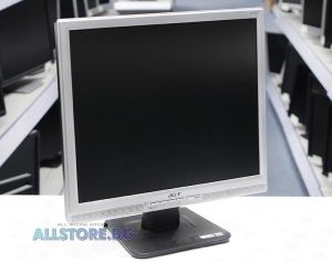 Acer AL1917, 19" 1280x1024 SXGA 5:4 Stereo Speakers, Silver/Black, Grade B
