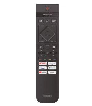 Philips TV 40PFS6009/12, 40" 4K Ultra HD LED, 3840 x 2160, DVB-T/T2/T2-HD/C/S/S2, HDR 10, HLG, Titan OS, Pixel Precise Ultra HD, VRR, HDMI* 3, USB*2, WiFi 4, lan, 2x10W RMS, Black
