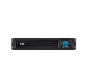 Uninterruptible UPS APC Smart-UPS C 1000VA LCD RM 2U 230V with SmartConnect + APC Essential SurgeArrest 5 outlets with phone protection 230V Germany