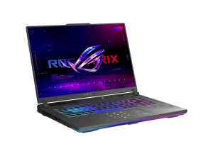 Laptop Asus ROG Strix G16 G614JU-N3218, Intel i7-13650HX 2.6 GHz, 16" FHD+ 16:10 (1920 x 1200, WUXGA) 165HZ, 16GB DDR5 4800MHz (2x8GB), 1TB PCIe4. RTX4050 6GB GDDR6, Wi-Fi 6E( 802.11ax), Backlit Chiclet Keyboard 4-Zone RGB, NO OS, Eclipse Gray