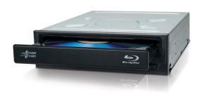 Optical drive Hitachi-LG BH16NS55 Internal Super Multi Blu-Ray Rewriter, SATA, M-Disk&BDXL Support, Bulk, Black