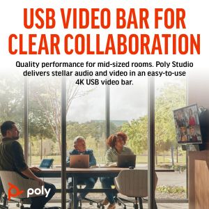 Video conferencing System Poly Studio USB Video Bar