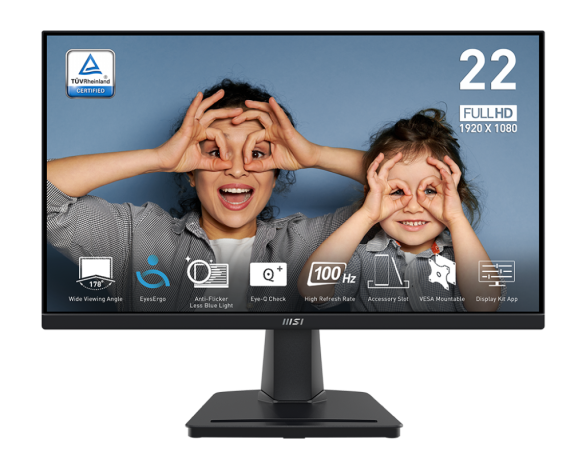 MSI 21.45 PRO MP225V 100HZ