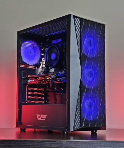 Ryzen 5-5500/ GTX 1070Ti 8GB/ SSD 512GB/ RAM 16GB/ Геймърски компютър DarkReaper S150