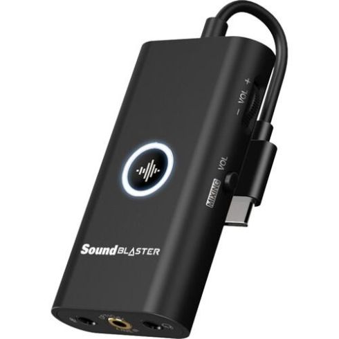 Sound Blaster G3 Portable External Console Gaming USB-C DAC Amp