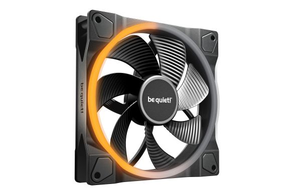 be quiet! вентилатор Fan 140mm - LIGHT WINGS 140mm PWM Reverse Black