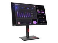 Monitor Lenovo ThinkVision T24i-30 23.8", IPS, AG, 4 ms, 250 cd/m2, 1000:1, 1920x1080, 60Hz, Tilt, Swivel, Pivot, Height Adjust Stand, HDMI, DP, VGA, 5 x USB