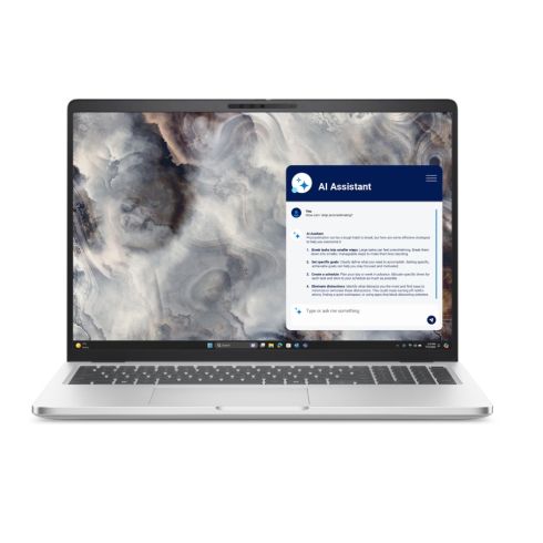 Лаптоп Dell Pro 16 Plus PB16250, Intel Core 5 120U (10 cores, up to 5.0 GHz), 16.0" FHD+ (1920x1200), AG 300 nit, 16 GB: 1 x 16 GB, DDR5, 5600 MT/s, 512 GB SSD, Integrated graphics, FHD HDR + IR Cam, FPR, Wi-Fi 6E, Backlit Kb, Win11 Pro, Aluminum, 3Y PS