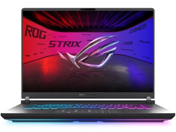 Лаптоп Asus Strix G16 G615LW-S5029W,INTEL ARL HX Ultra 9, 16.0  WQXGA (2560X1600)16:10,Bend+500nits ,AG, 240 Hz,DDR5 32GB ( 16GB DDR5-5600 SO-DIMM *2 ) ,1TB , RTX5080  16GB,Wi-Fi 7 ,Backlit Chiclet Keyboard 4-Zone RGB, Windows 11,Eclipse Gray , Backpack