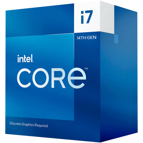 Procesor Intel Raptor Lake i7-14700F 20 nuclee 2,1 GHz (până la 5,4 GHz) 33 MB, 125 W, LGA1700, BOX, fără grafică