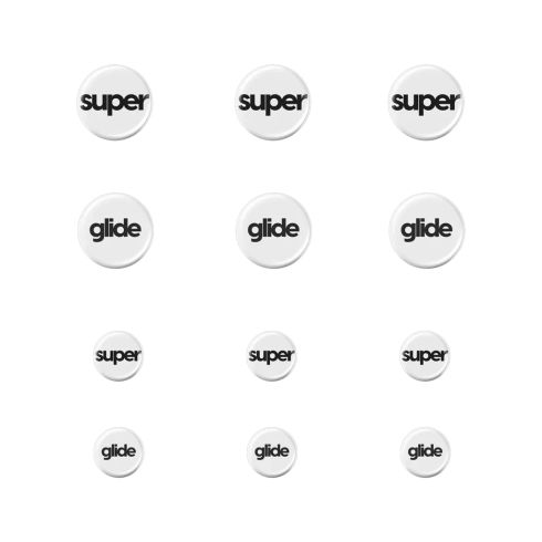 Pulsar универсални крачета за мишка Superglide 2 for Universal 6mm + 9mm 12pcs [White]