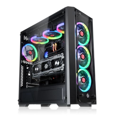 Raijintek Case EATX - PONOS TG4 - 4 x 120mm ARGB Fans, Tempered Glass
