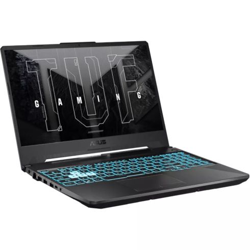 Лаптоп Asus TUF Gaming A15 FA506NC-FA506NC, шестядрен AMD Ryzen 5 7535HS 3.3/4.5GHz, 15.6" (39.62cm) Full HD IPS Anti-Glare 144Hz дисплей & GF RTX 3050 4GB, (HDMI), 16GB DDR5, 1TB SSD NVMe, 1x USB 3.2 Gen 2 Type-C, No OS, 2.3kg