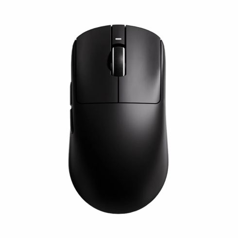 VXE Wireless Gaming Mouse Dragonfly R1 1K - Huano Ice Berry Pink Dot Switches, Black