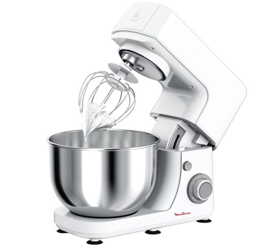 Mixer Moulinex QA150110, Masterchef Essential Kitchen Machine, 4.8 Liter, 800 watt