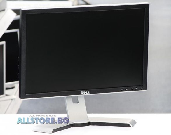Dell 1908WFP, 19" 1440x900 WXGA+ 16:10 USB Hub, Silver/Black, Grade B