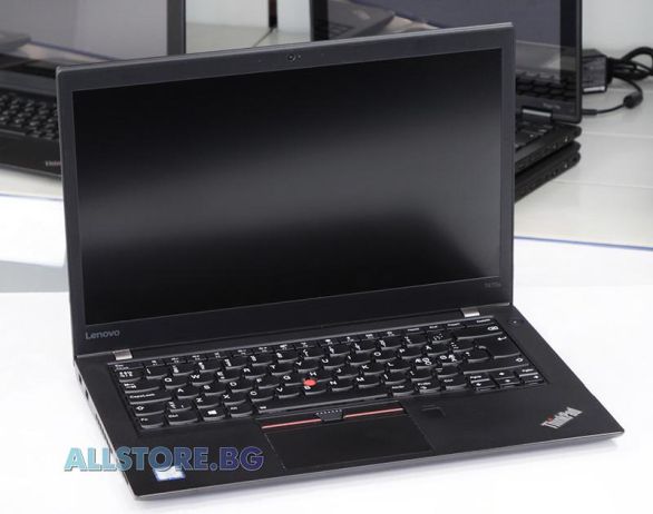 Lenovo ThinkPad T470s, Intel Core i7, 8192MB DDR4 Onboard, 256GB M.2 NVMe SSD, Intel HD Graphics 620, 14" 1920x1080 Full HD 16:9 , Grade B