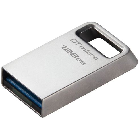 Kingston 128GB DataTraveler Micro 200MB/s Metal USB 3.2 Gen 1, EAN: 740617328028