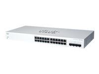 CISCO Business Switching CBS220 Smart 24 porturi Gigabit 4x10G SFP+ uplink