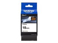 BROTHER ETS Stencil Tape black 18mm